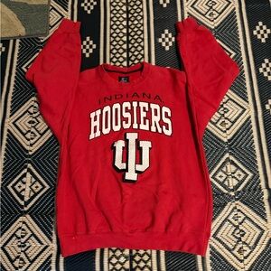 Indiana Hoosiers vintage rare crewneck starter size L made in USA